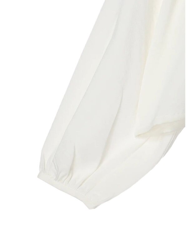 earth music&ecology カフタンフリルブラウス Off White