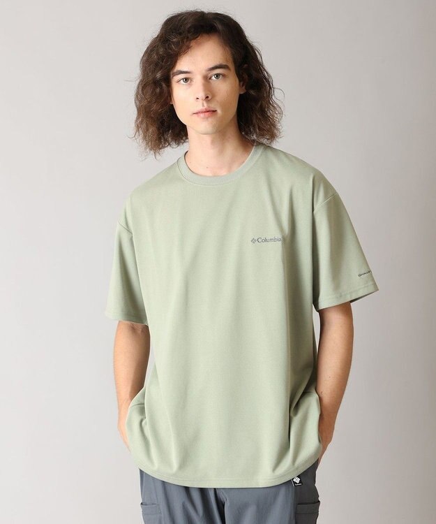 Columbia Columbia/ サンライズストレイトオムニフリーズゼログラフィックショートスリーブTシャツ /コロンビア Safari