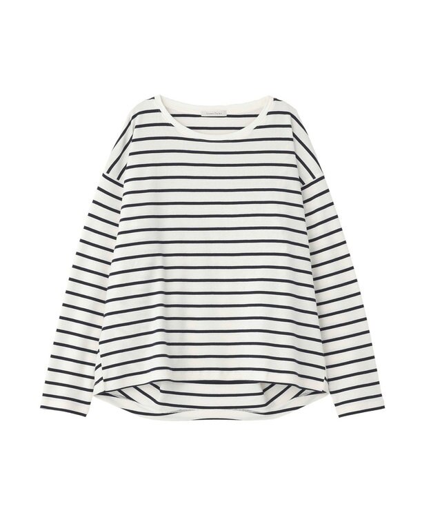 Green Parks サイドタックプルオーバー Border