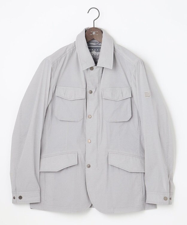 JOSEPH ABBOUD 【ストレッチ/ECO撥水】アクティブレジャーブルゾン ライトグレー系