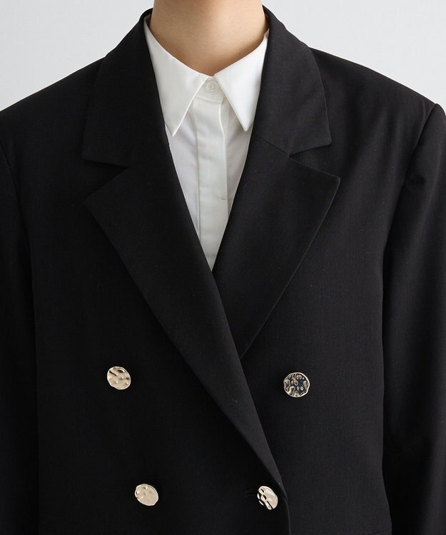 Green Parks ダブルテーラードジャケット Black