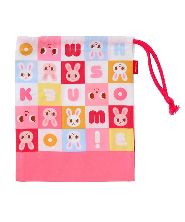 MIKI HOUSE HOT BISCUITS 【ミキハウス】 コップ袋 ピンク