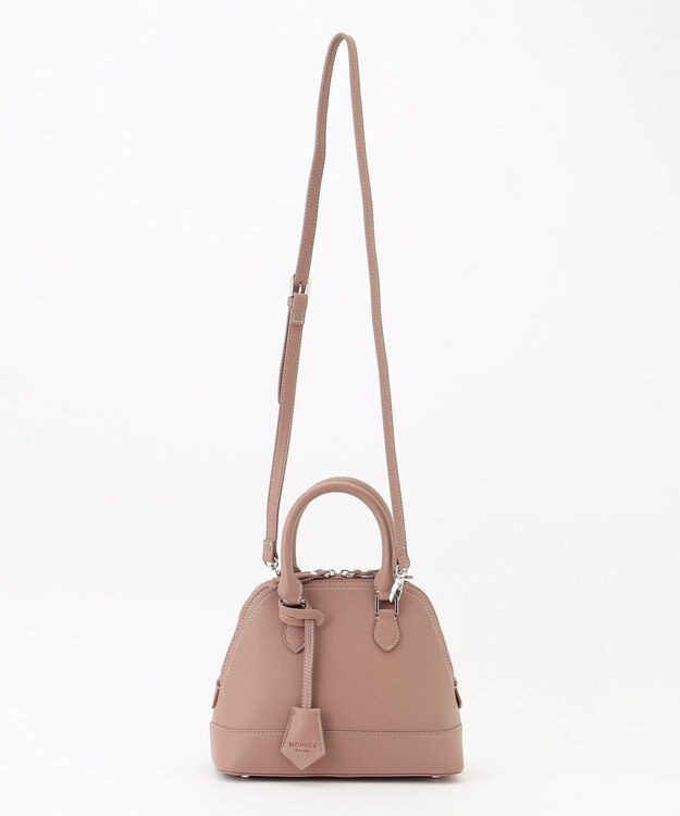 LA BAGAGERIE 【MONICA】2wayミニボストンバッグ グレージュ