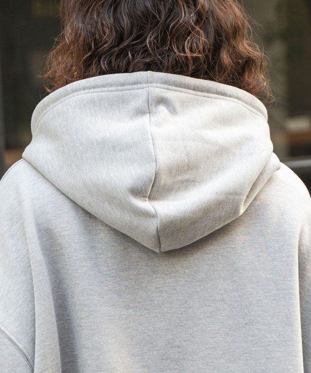 WEGO スーパーBIGバルーンパーカー 杢グレー