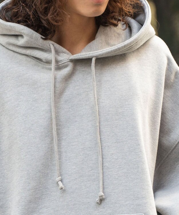 WEGO スーパーBIGバルーンパーカー 杢グレー