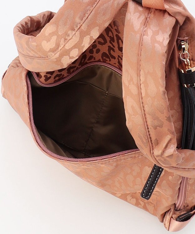 LA BAGAGERIE ジャカードスマートリュックサック レオパード