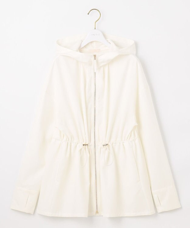 ANY SIS L 【撥水・UVカット・洗える】ラッシュガードシリーズ パーカー オフホワイト