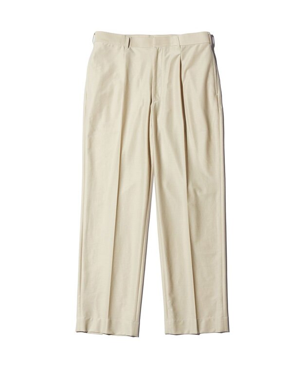 J.PRESS MEN 【J.PRESS ORIGINALS】46G Typewriter Jarsey New Piped Stem Slacks / Made in Japan ベージュ系