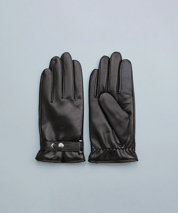 ORuKuBET Italian Sheep Belted- Touch Panel(MEN)【日本製】 ブラック