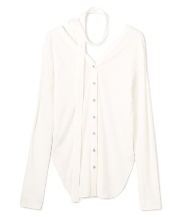 uncrave ヴィンテージリブ 2WAYトップス オフ