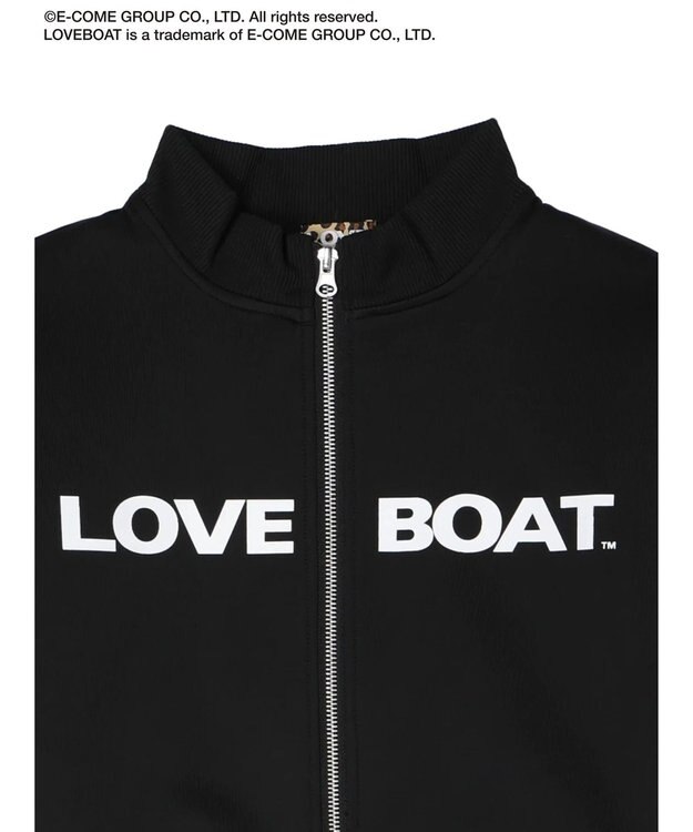 Green Parks ■別注　ＬＯＶＥ　ＢＯＡＴ　ショートトラックジャケット Black