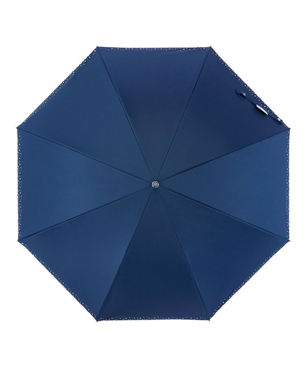 MOONBAT estaa 晴雨兼用 長傘 スターヒートカット 日傘 遮光 遮熱 UV ディープブルー