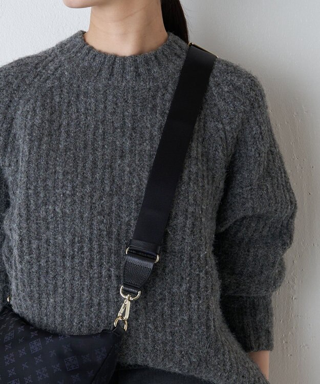 russet アレンジショルダーベルト【ナイロンテープ】(CE-1145) Black