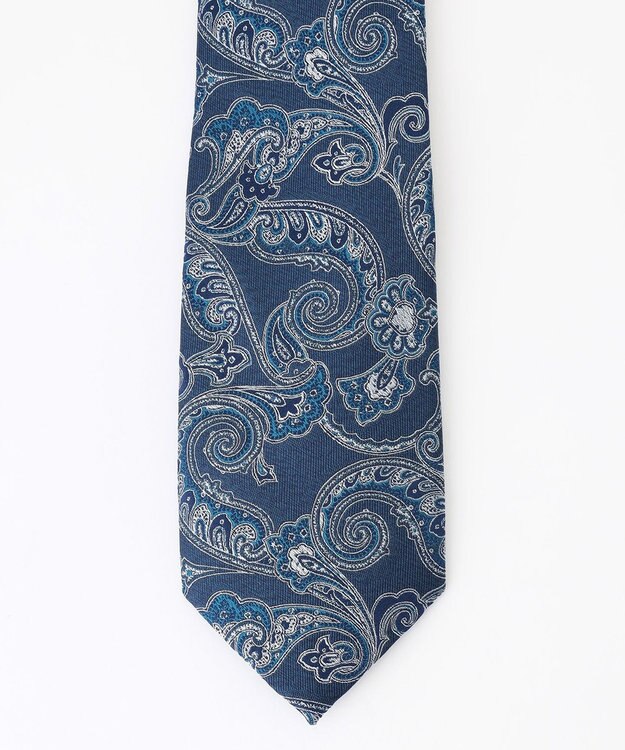 J.PRESS MEN 【LUXURY SILK】ペイズリー ネクタイ ネイビー系7