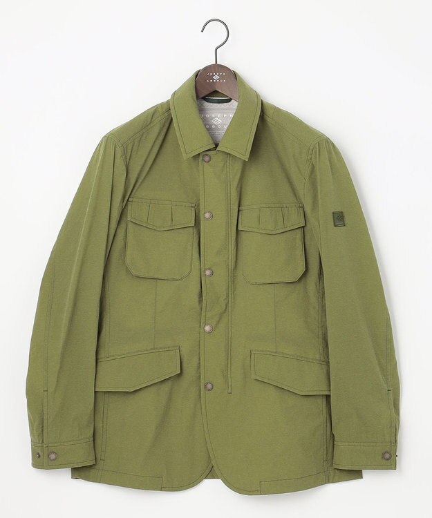 JOSEPH ABBOUD 【ストレッチ/ECO撥水】アクティブレジャーブルゾン グリーン系