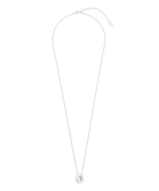 23区 【先行予約】メタルトップ ドロップ ネックレス シルバー系