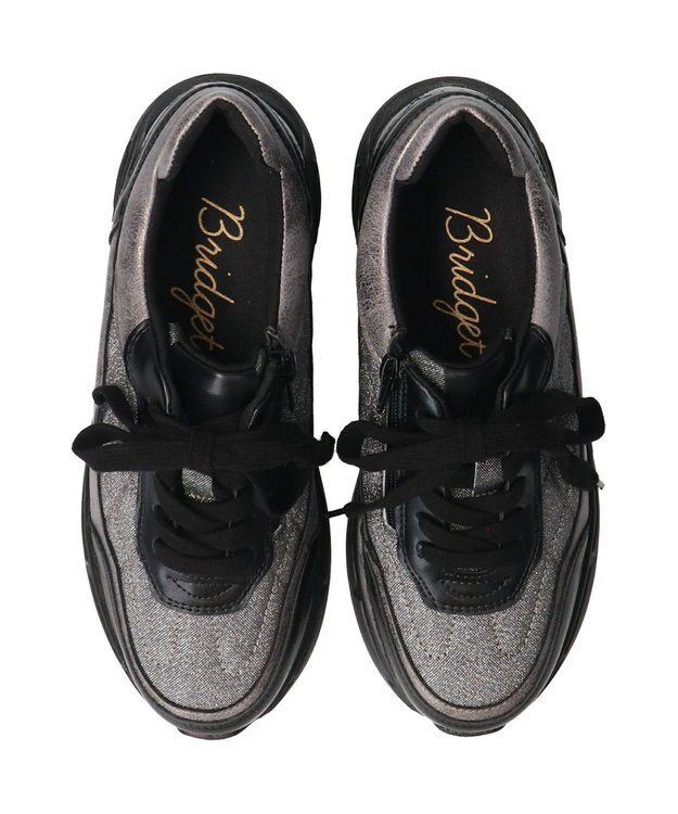 Bridget Birkin 【Bridget Birkin】インヒールキルティングスニーカー ブラック