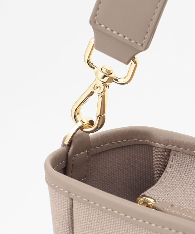 TOCCA CRESTA CANVASBAG L キャンバスバッグ L ライトグレー系