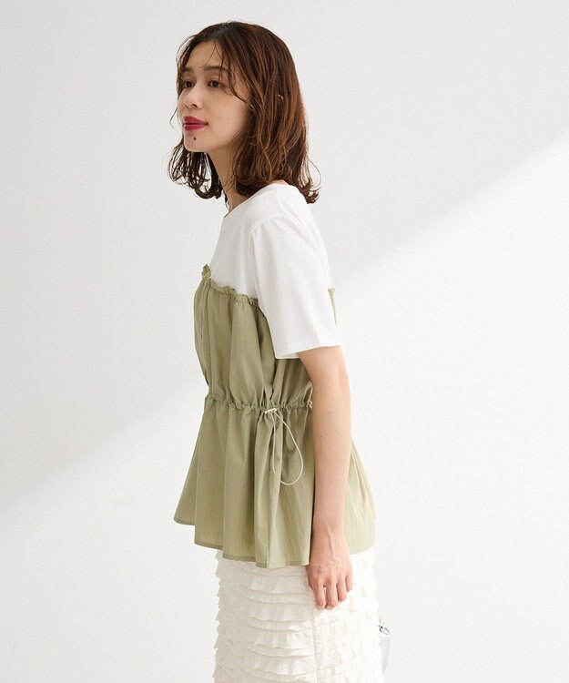 Green Parks ビスチェドッキングカットプルオーバー Khaki