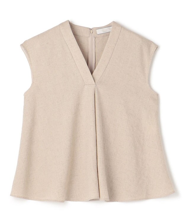 BEIGE， CAROLE / ペプラムブラウス Sand