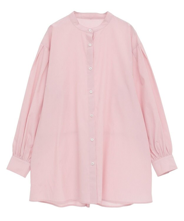 earth music&ecology 2wayボウタイブラウス Stripe