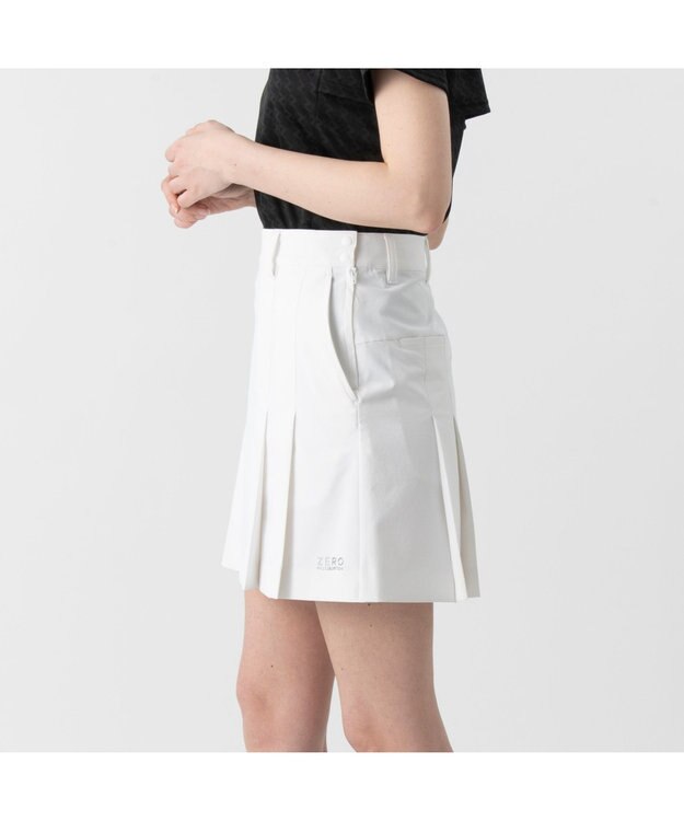 ZERO HALLIBURTON 透け防止 ホワイトスカート ZHG-W6S11 85225 ホワイト