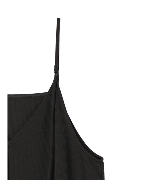 Green Parks BEST PRICE 前後２ｗａｙカットリブキャミワンピース Gray