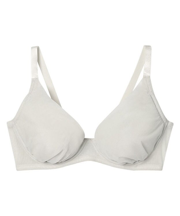 une nana cool 小さく見せるブラ　ミニマイザーブラ　シンプル アイボリー