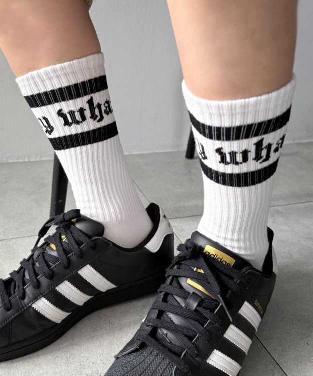 WEGO ロゴデザインソックス（R） 柄29