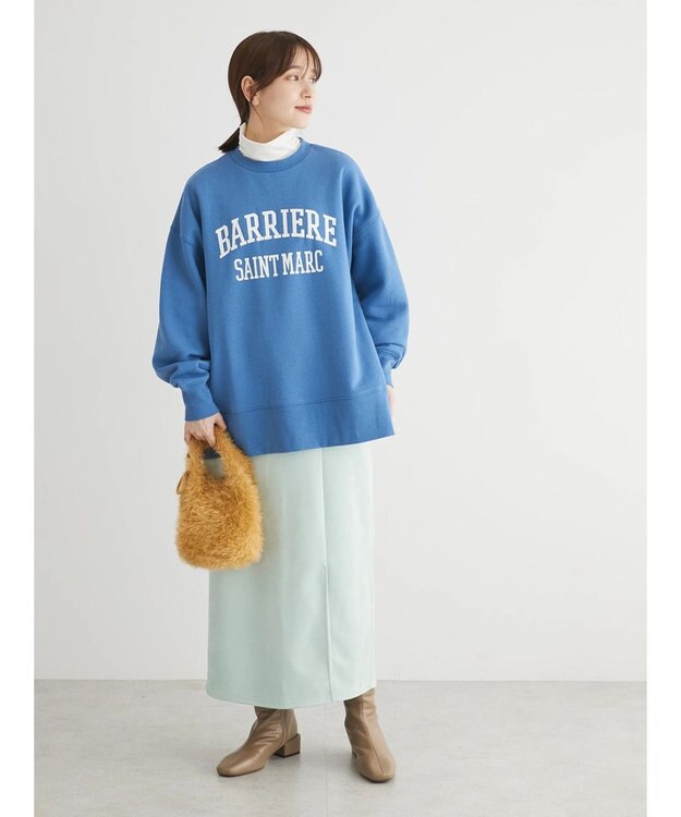 Green Parks 吸湿発熱タートルカットソー Off White