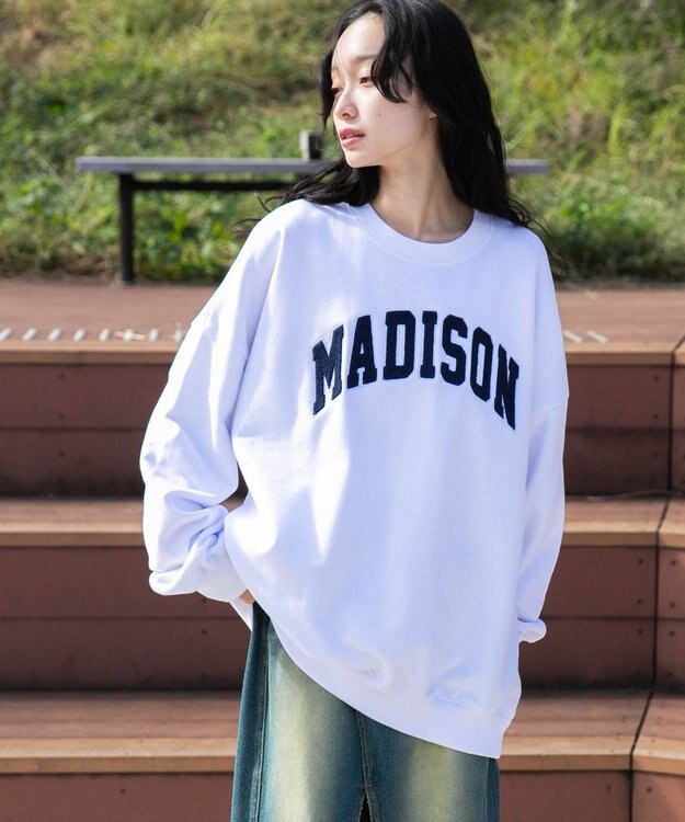 WEGO ヘビーウエイトサガラグラフィックプルオーバー 柄2