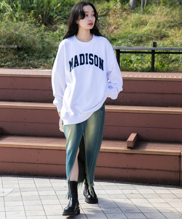 WEGO ヘビーウエイトサガラグラフィックプルオーバー 柄2