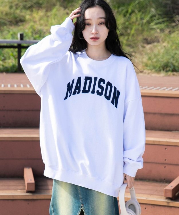 WEGO ヘビーウエイトサガラグラフィックプルオーバー 柄2