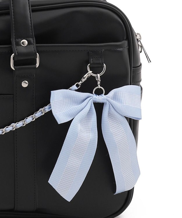 WEGO 【SCHOOLITEM】シブジョコラボスクールバッグ ブラック