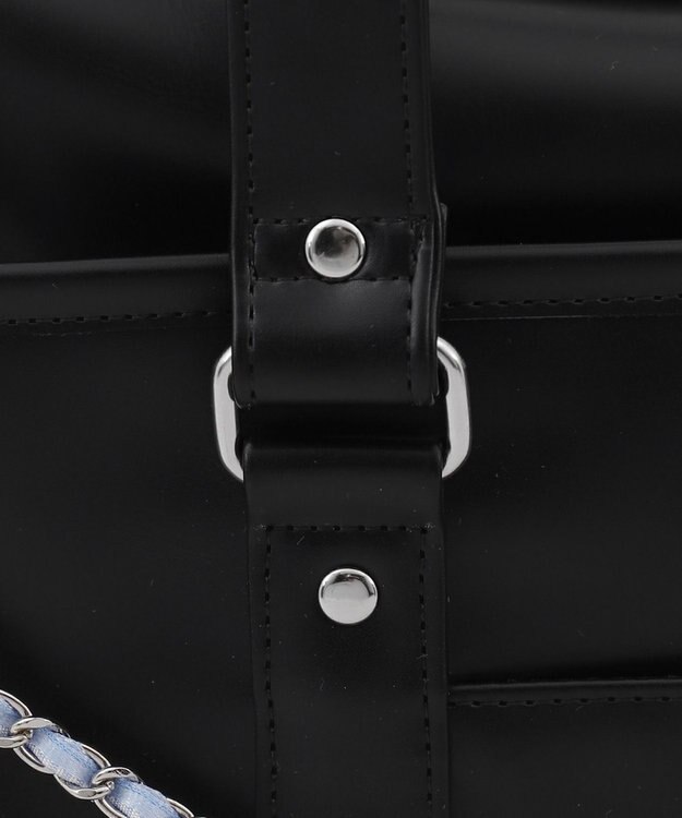 WEGO 【SCHOOLITEM】シブジョコラボスクールバッグ ブラック