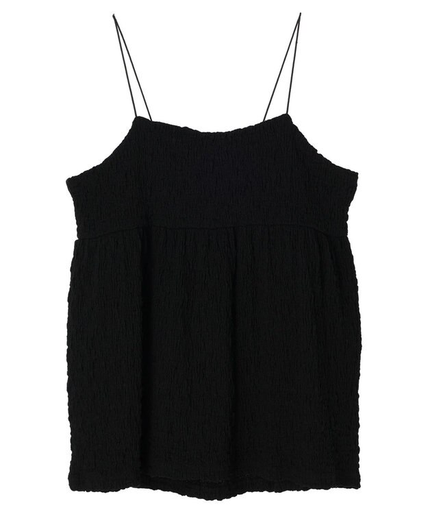 Green Parks カットＪＱキャミソール Black