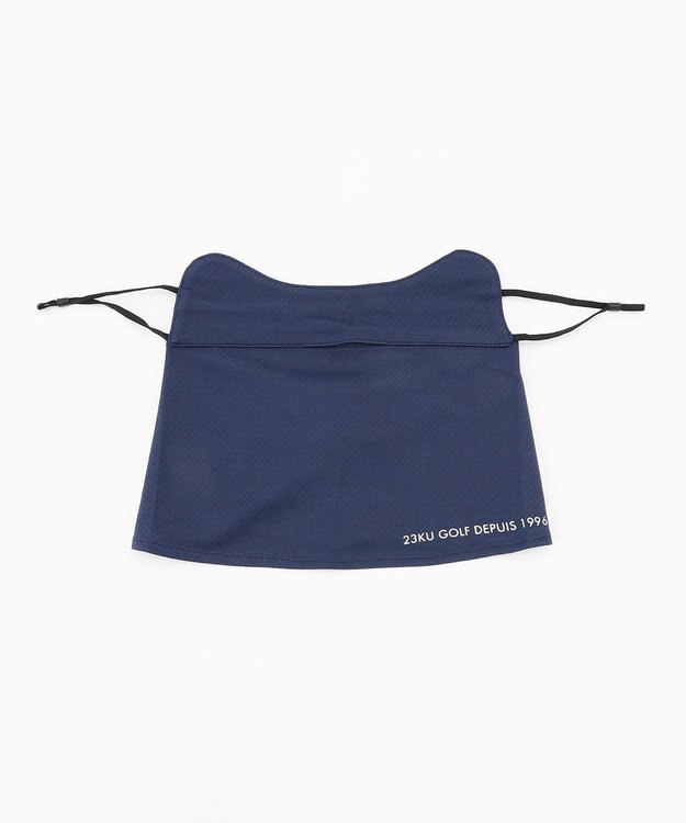 23区GOLF 遮熱/UV/気化熱冷却【UNISEX】クール フェイスカバー ネイビー系