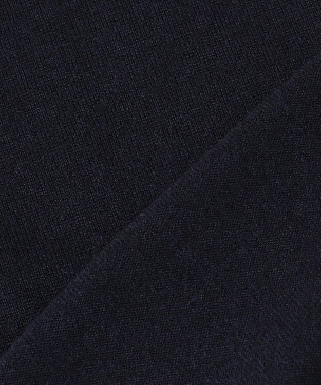 ICB ハイゲージソフトウール ニットプルオーバー ネイビー×グリーン系