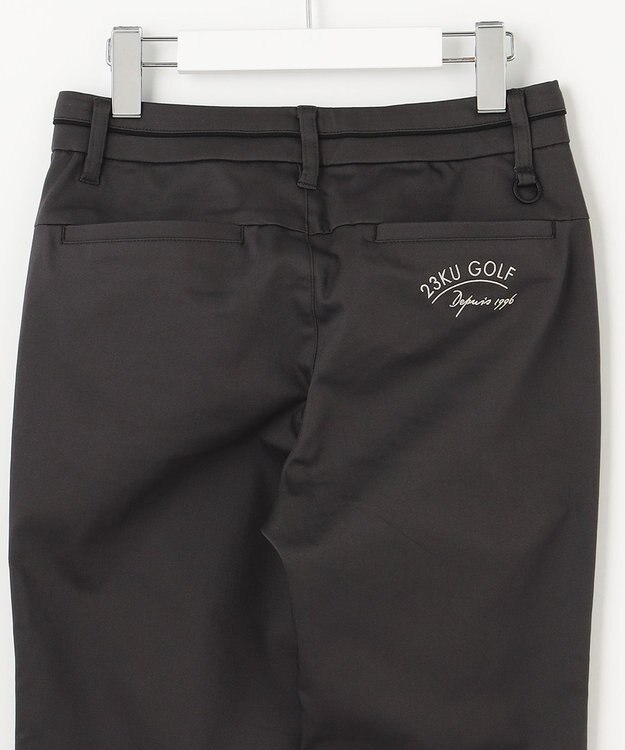 23区GOLF 抜群のストレッチで快適◎【WOMEN】【WEB&一部店舗限定】ハイパワーストレッチ ベーシックパンツ ブラック系