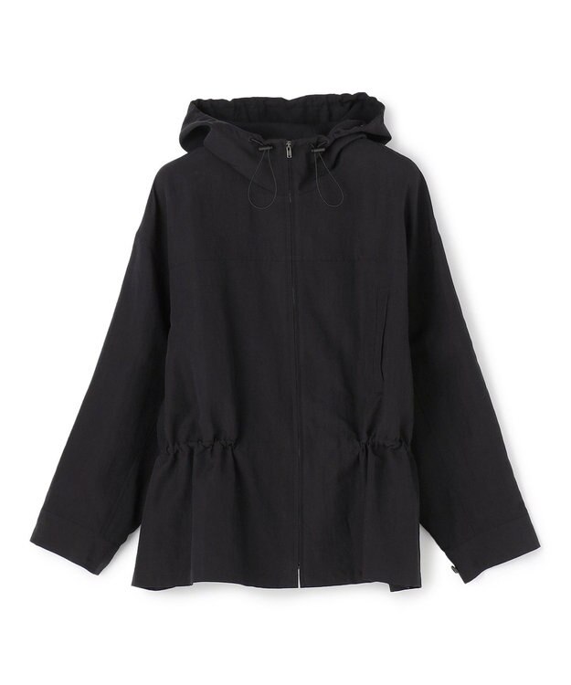 UNFILO ドロスト フーディブルゾン ブラック