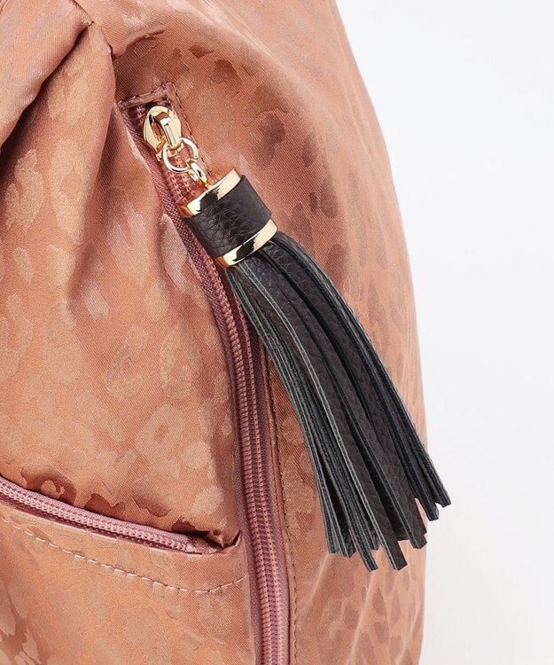 LA BAGAGERIE ジャカードスマートリュックサック レオパード