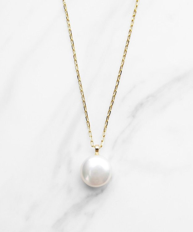 TOCCA LUNAE COIN PEARL NECKLACE ネックレス ゴールド系