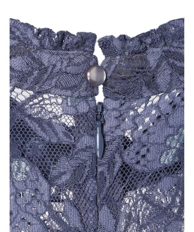 earth music&ecology 総レースワンピース Blue