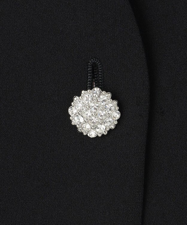 23区 【APPLAUDIR】クリアジョーゼット 3WAYコンパクトジャケット ブラック系