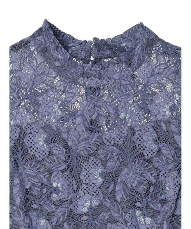 earth music&ecology 総レースワンピース Blue