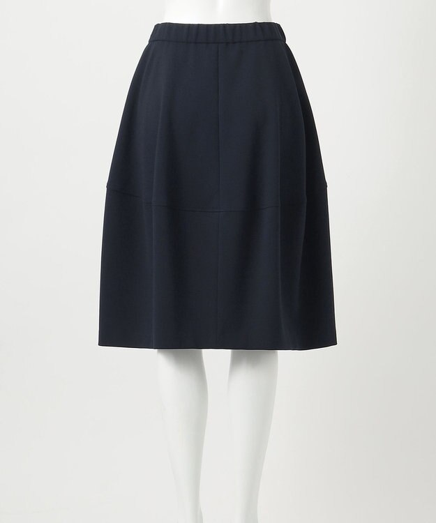23区 【R(アール)】ダブルクロス バルーンシルエットスカート ネイビー系