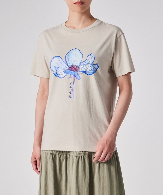 Paul Smith シングル ブルーム 半袖Tシャツ エクリュ