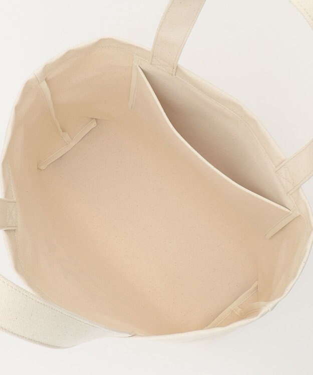 JOSEPH ABBOUD MOUNTAIN 【UNISEX】キャンバストートバック アイボリー系