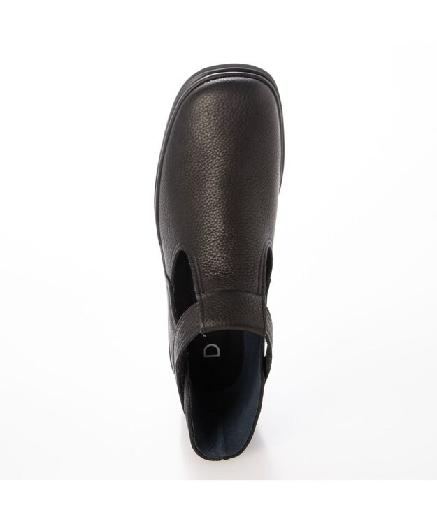MODE ET JACOMO <D'ICI>ベルト付きサイドオープンブーツ ブラック