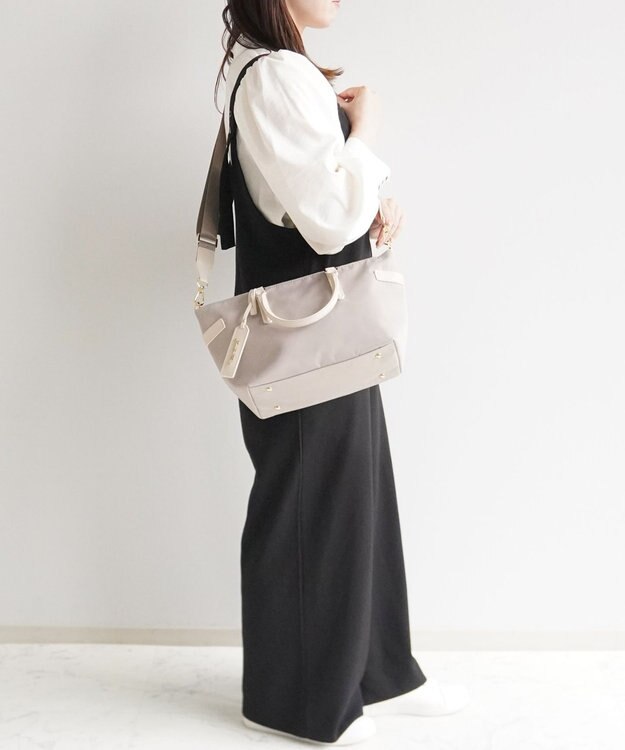 ACE BAGS & LUGGAGE Jewelna Rose グレタ ナイロントートバッグ 小 16180 ジュエルナローズ エクリュ